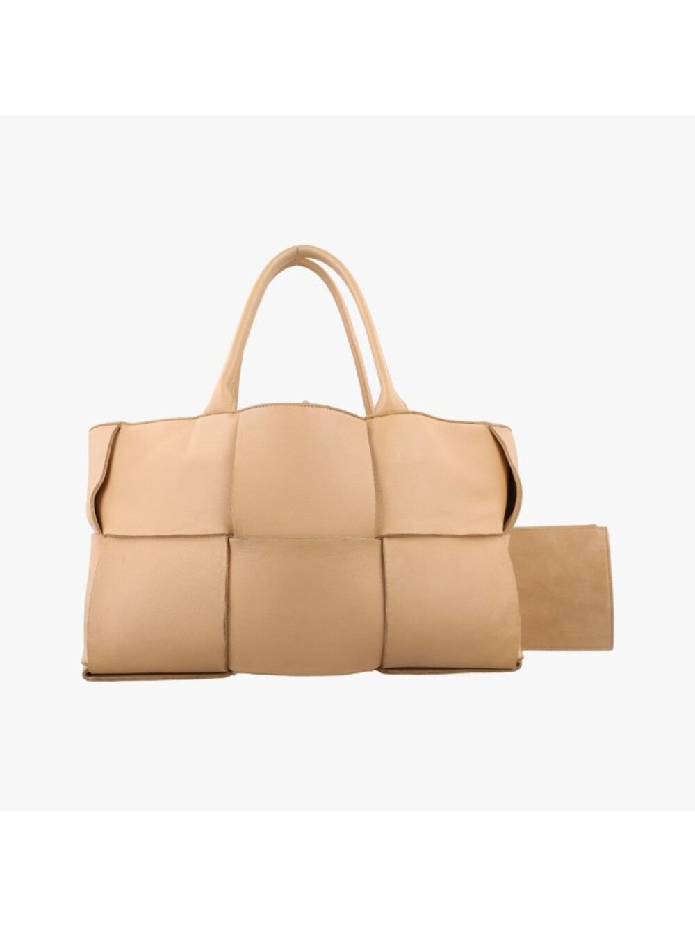 Bottega Veneta Medium the Arco Tote Bag Camel Lambskin